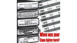 Phần biệt mộc đáy bật lửa zippo qua các thời kỳ