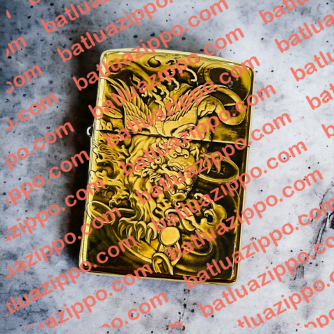 BẬT LỬA ZIPPO KHẮC 3D HÌNH NGỰA CÓ CÁNH SIÊU NÉT