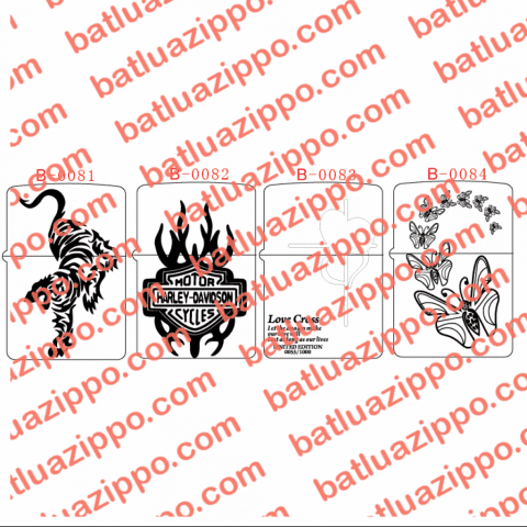Bộ hình khắc B0081-B0084