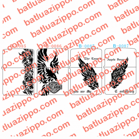 Bộ hình khắc B0085-B0087