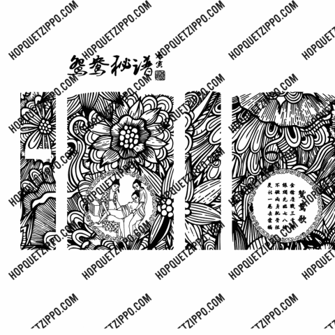 HÌNH KHẮC 36 TƯ THẾ HOA VĂN