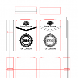 Hình khắc ba số năm of london state express - Mã SP: ZPK0619