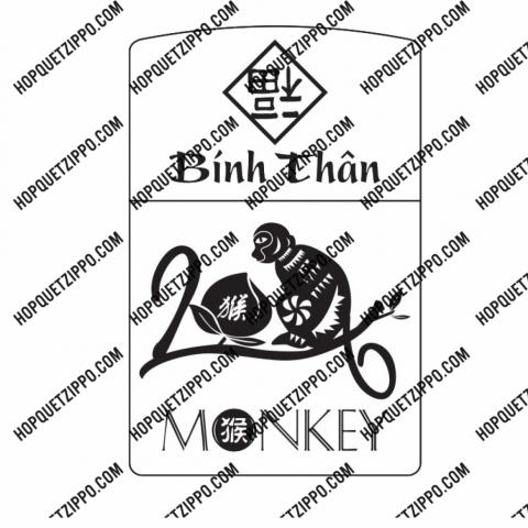 Hình Khắc Bính Thân Monkey
