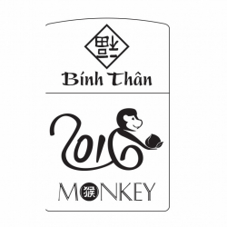 Hình Khắc Bính Thân Phiên Bản 2 - Mã SP: ZPK0253-10