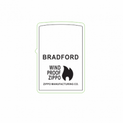 Hình Khắc Bradford Wind Proof Zippo - Mã SP: ZPK0243-6