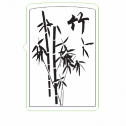 Hình Khắc Bức TRanh Cây Tre - Mã SP: ZPK0189-5