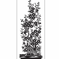 Hình Khắc Bức Tranh Phong Cảnh 4 - Mã SP: ZPK0270-8