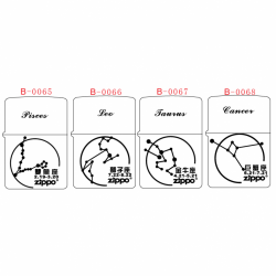 Hình khắc các chòm sao B0065-B0068 phần 2 - Mã SP: ZPK0592-2