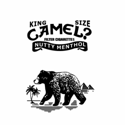 Hinh Khắc Camel Gấu Một Mặt
