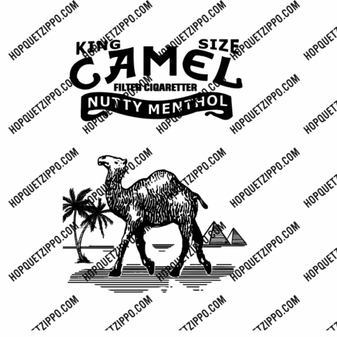 hình khắc camel lạc đà một mặt