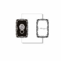 Hình Khắc Cánh Cửa Antique - Mã SP: ZPK0133