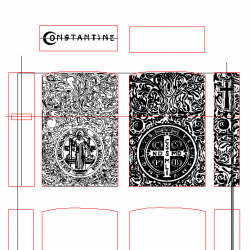 Hình khắc cha thánh constantine - Mã SP: ZPK0616