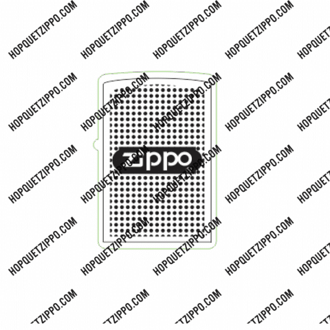 Hình Khắc Chấm Tròn Lô Gô Zippo