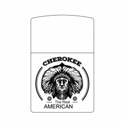 Hình Khắc Cherokee American - Mã SP: ZPK0264-7