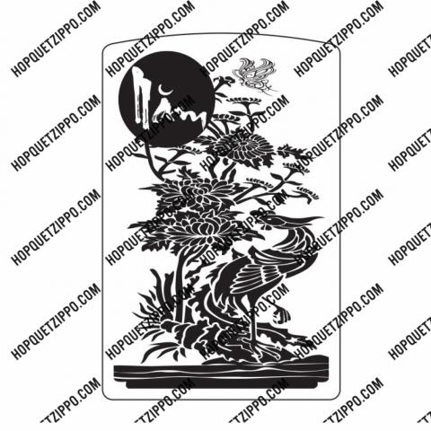 Hình Khắc Chữ Năm Và Hoa