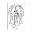 Hình Khắc Chúa Và Các Thiên Thần