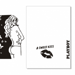 Hình Khắc Cô Gái Gợi Cảm A Sweet Kiss Playboy