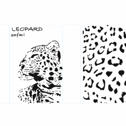 hình khăc con báo leopard - Mã SP: ZPK0507