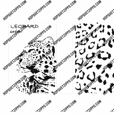 hình khăc con báo leopard