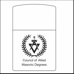 Hình Khắc Council Of Allied Masonic Degrees - Mã SP: ZPK0244-17