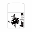 Hình khắc Cưỡi Ngựa Marlboro Phiên Bản 2