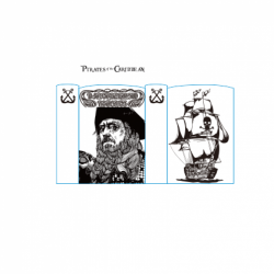 Hình Khắc Cướp Biển  Bartholomew Roberts - Mã SP: ZPK0175