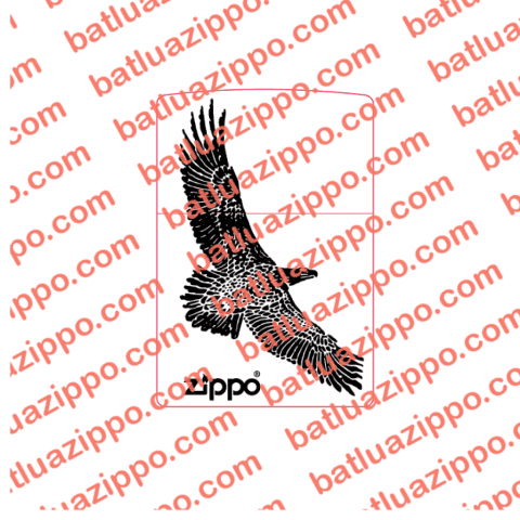 Hình khắc đại bàng lô gô zippo