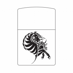 Hình Khắc Đầu Ngựa 2 - Mã SP: ZPK0268-14