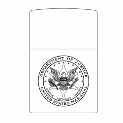 Hình Khắc Department Of Justice United States Marshal - Mã SP: ZPK0249-10