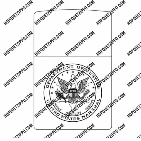 Hình Khắc Department Of Justice United States Marshal