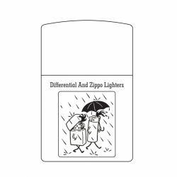 Hình Khắc Differential And Zippo Lighters - Mã SP: ZPK0269-9