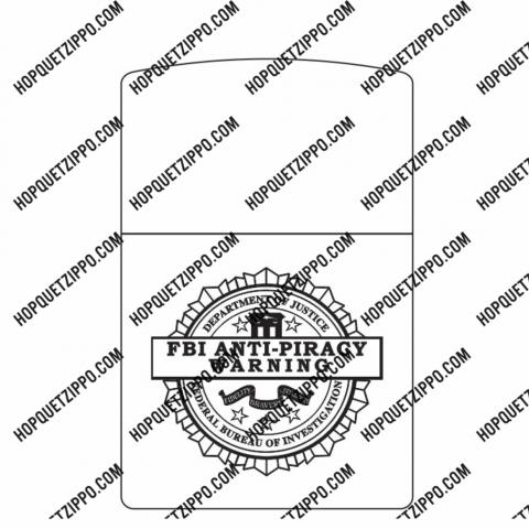 Hình Khắc Fbi Anti - Piracy Warning