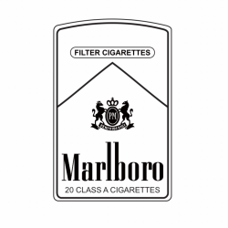 Hình Khắc Filter Cigarettes Marlboro - Mã SP: ZPK0257-1