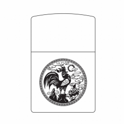 Hình Khắc Gà Trống Đang Gáy - Mã SP: ZPK0269-10