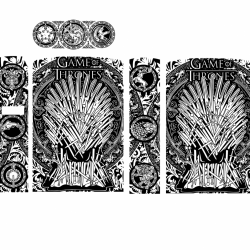 hình khắc game of thor ngàn kiếm - Mã SP: ZPK0472