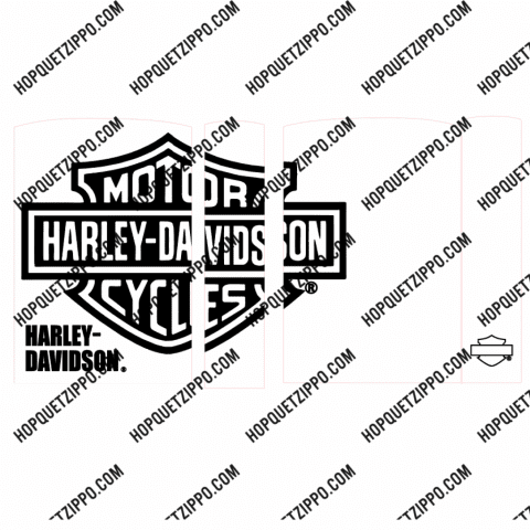 HÌNH  Khắc HARLEY DAVIDSON LOGO