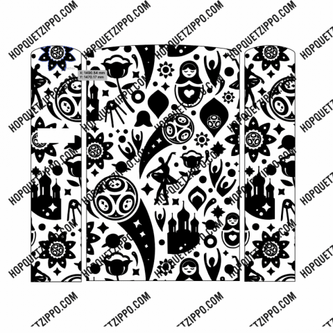 hình khăc hoạ tiết Nga worcup