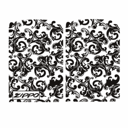 hình khăc hoa văn 2 mặt logo zippo - Mã SP: ZPK0370