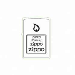 Hình Khắc Lô Gô Zippo Ngọn Lửa - Mã SP: ZPK0243-24