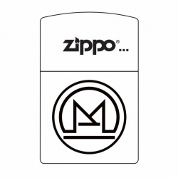 Hình Khắc Lô Gô Zippo Vẽ Vòng Tròn - Mã SP: ZPK0247-4
