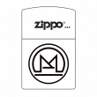 Hình Khắc Lô Gô Zippo Vẽ Vòng Tròn