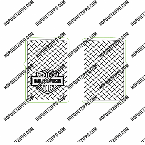 HINH KHĂC LOGO  HARLEY - DAVIDSON MẶT TRƯỚC