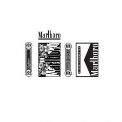 Hình Khắc Logo Marlboro - Mã SP: ZPK0070