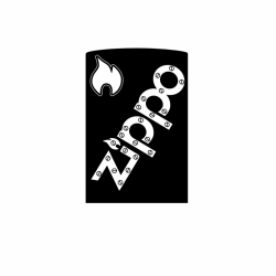 HÌNH KHÁC LOGO ZIPPO NGỌN LỬA - Mã SP: ZPK0497