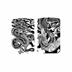 hình khắc long phương - Mã SP: ZPK0379
