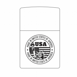 Hình Khắc Made In United States Of American - Mã SP: ZPK0260-25