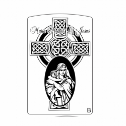 Hình Khắc Maria Mother Of Jesua 3 - Mã SP: ZPK0265-15