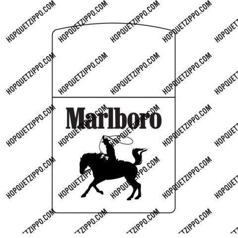 Hình Khắc Marlboro Cưỡi Ngựa 6