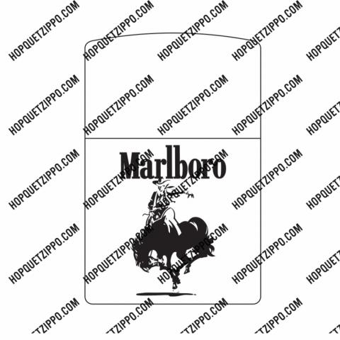 Hình Khắc Marlboro Cưỡi Ngựa 8