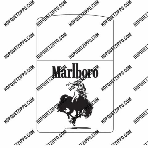Hình Khắc Marlboro Cưỡi Ngựa 9